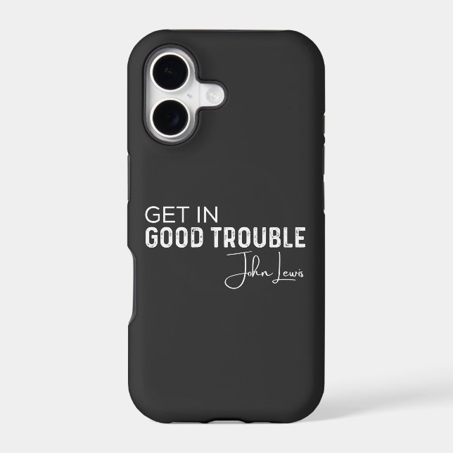 get in good trouble iphone case (Back)