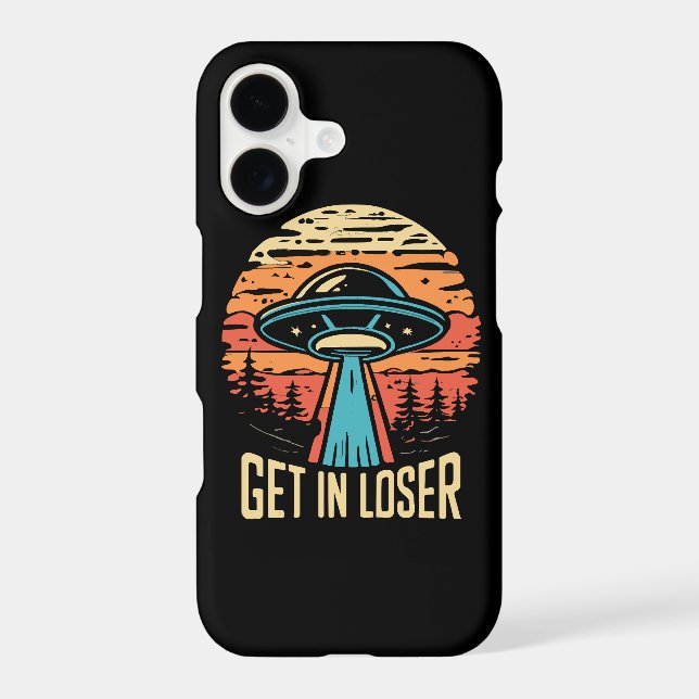 Get In loser Iphone Case (Back)