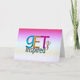 Get Inspired ~ Neon Card