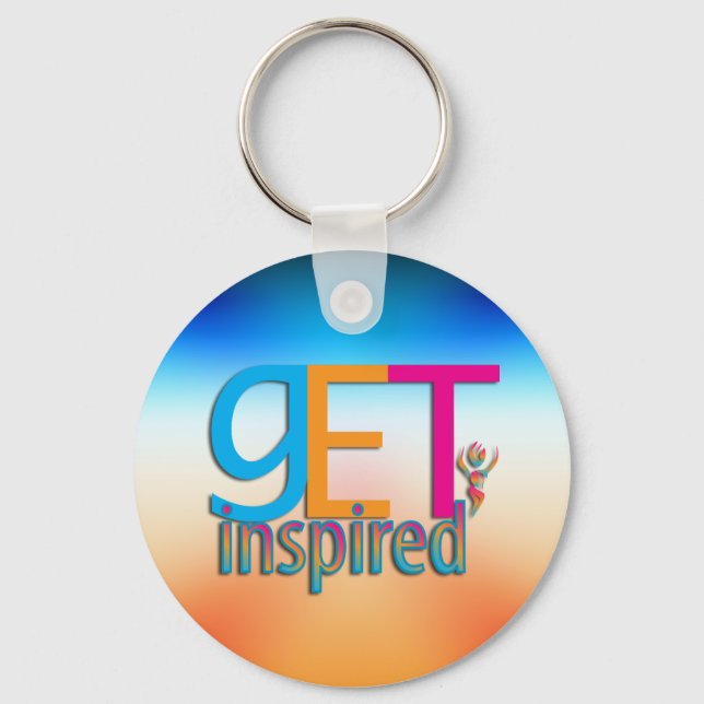 Get Inspired ~ Original Keychain (Front)