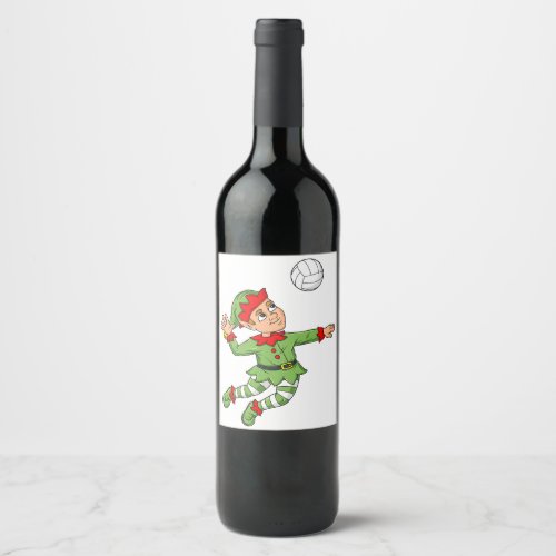 Get into the festive spirit with our Santa Cat Ch Wine Label