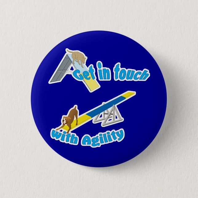 Get InTouch with Agility Button (Front)