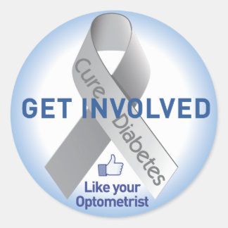 Get Involved Diabetes Sticker