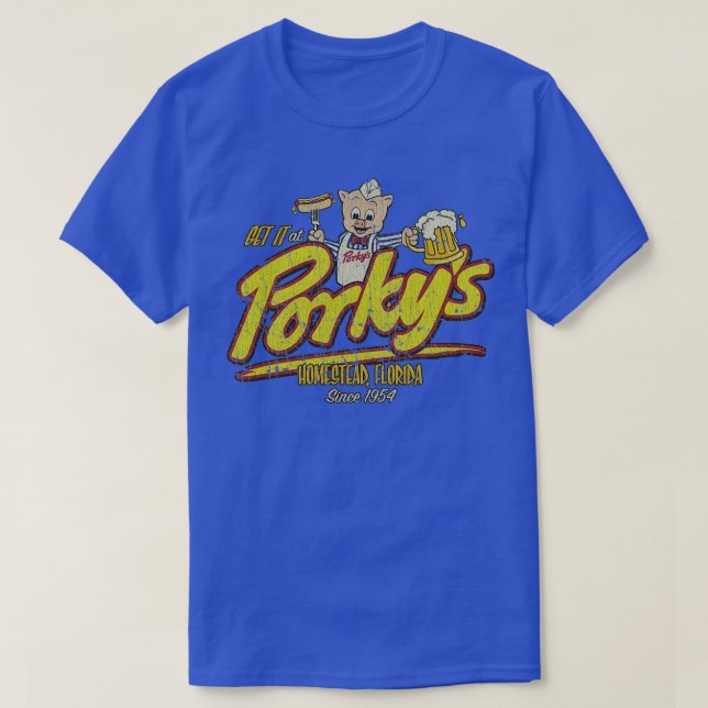 Get It At Porkys 1954 T-Shirt (Design Front)