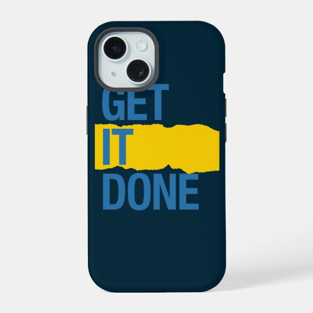 Get it done iphone case (Back)