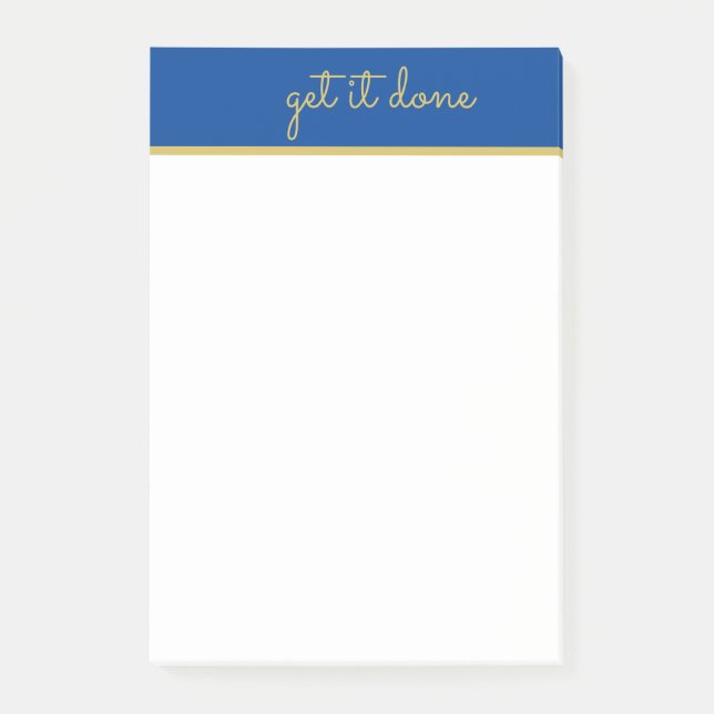 GET IT DONE Notes (Front)