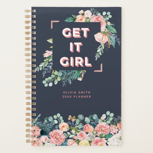 Get It Girl  Personalized Planner