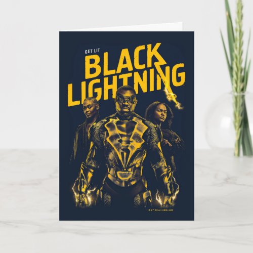 Get Lit _ Black Lightning Card