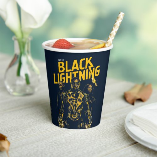 Get Lit _ Black Lightning Paper Cups