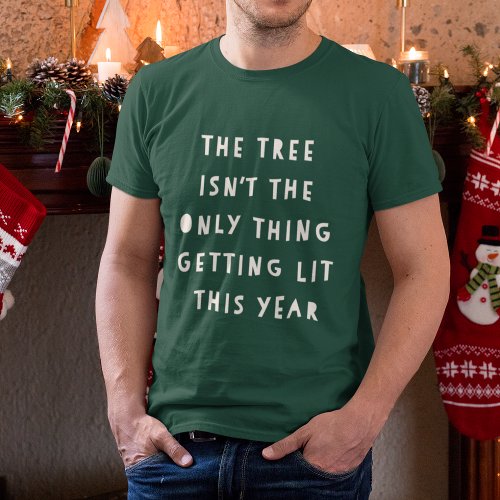 Get Lit  Christmas T_Shirt