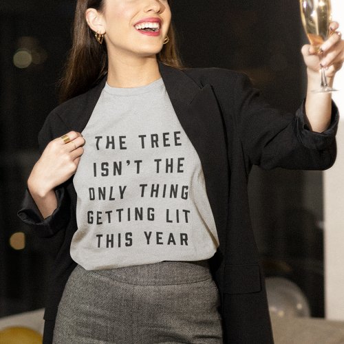 Get Lit  Christmas T_Shirt