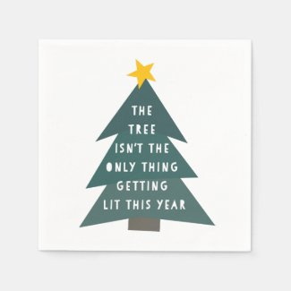 Get Lit | Holiday Napkins
