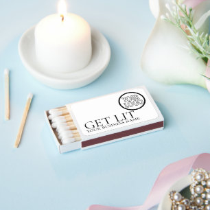 Get Lit Personalized Business Logo Matchboxes
