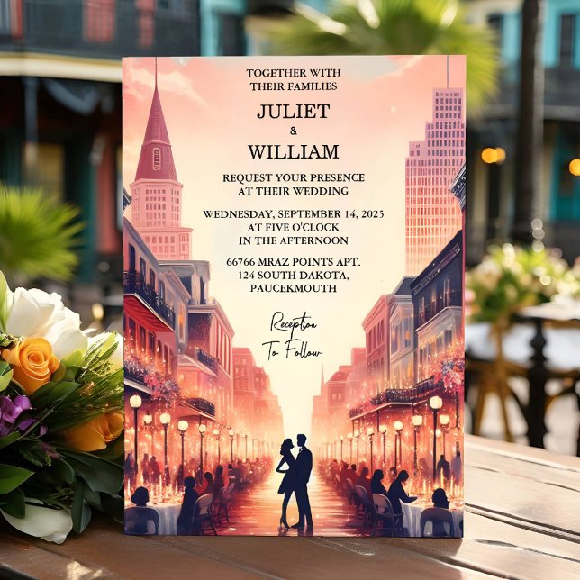 Get Lobster Beach Ocean Summer New Orleans Wedding Invitation (Creator Uploaded)