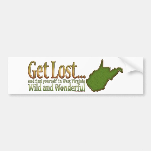Get Lost...Bumpersticker Bumper Sticker (Front)