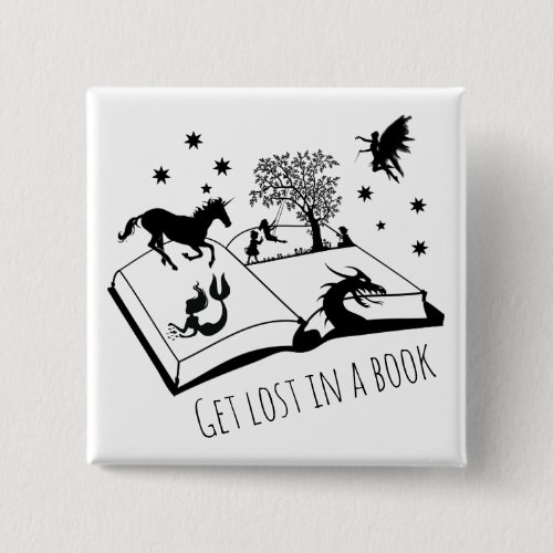 Get Lost in a Book Button