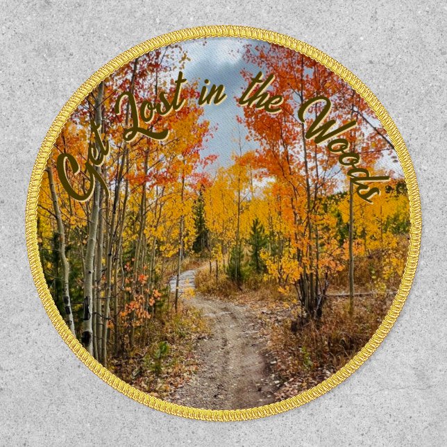Get Lost in the Woods Patch (Front)