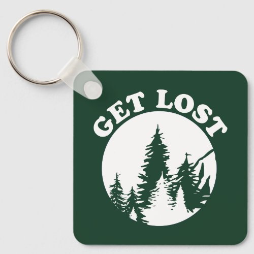 Get Lost Keychain
