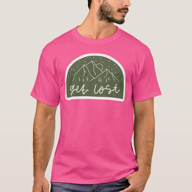 Get Lost Mountain  Active T-Shirt (Front)