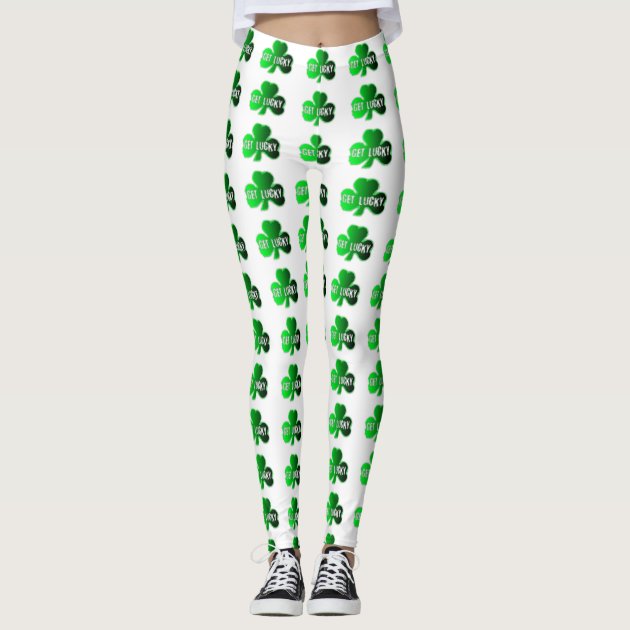 St patrick's shop day leggings