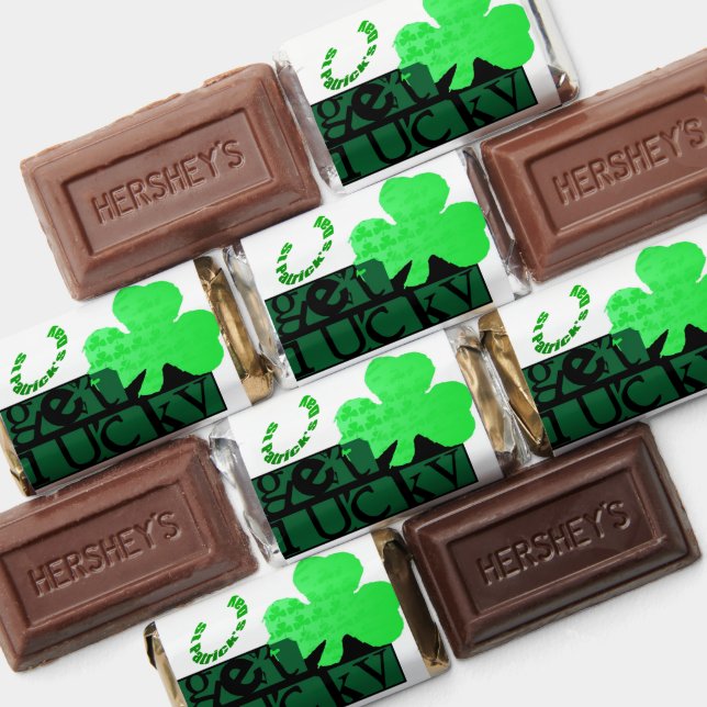 Get Lucky St Patrick personalized HMCF2 Hershey's Miniatures (Assorted)