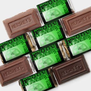 Get Lucky St Patrick personalized HMCF5 Hershey's Miniatures
