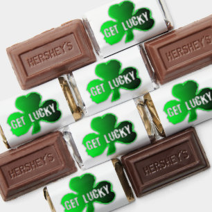 Get Lucky St Patrick personalized HMCF Hershey's Miniatures