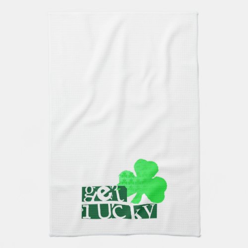 Get Lucky St Patrick's Day Kitchen Towels