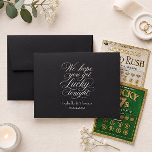 Get Lucky Wedding Favor Hope You Get Lucky Tonight Envelope