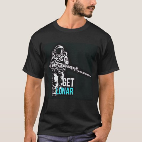 Get Lunar Space Marine M1 Garand T_Shirt