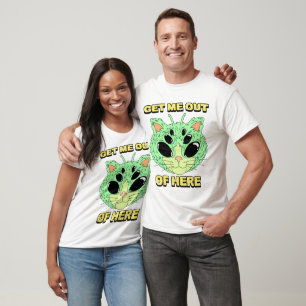 Get Me Out Of Here - Funny Introverts Alien T-Shirt