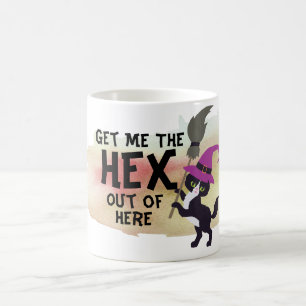 Get Me the Hex Mug - Witchy Halloween Humor Coffee