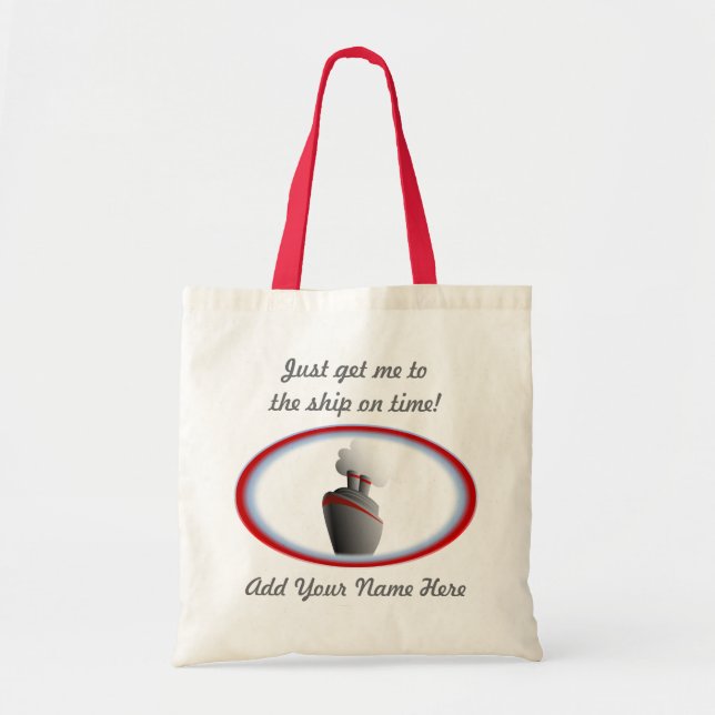Get Me to the Ship 2 Custom Tote Bag (Front)