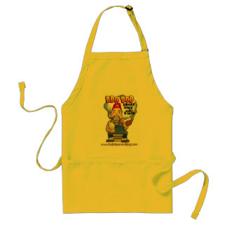 Get Mellow in Yellow with BBQ Bob Adult Apron