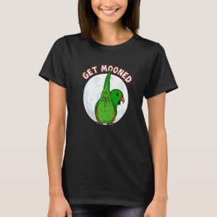 Get Mooned I Parrot Underfluffies I Male Eclectus T-Shirt