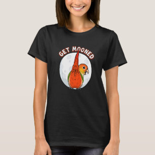 Get Mooned I Parrot Underfluffies I Pineapple Conu T-Shirt