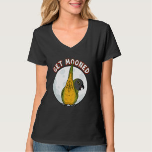 Get Mooned I Parrot Underfluffies I Senegal Parrot T-Shirt