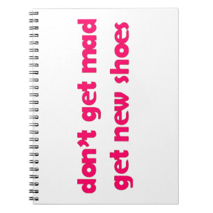 Get New Shoes Notebook