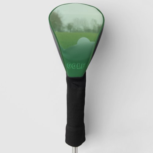 Get Noticed on the Green Custom Driver  Golf Head Cover