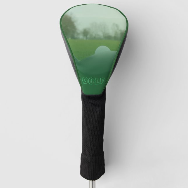 Get Noticed on the Green: Custom Driver  Golf Head Cover (Front)
