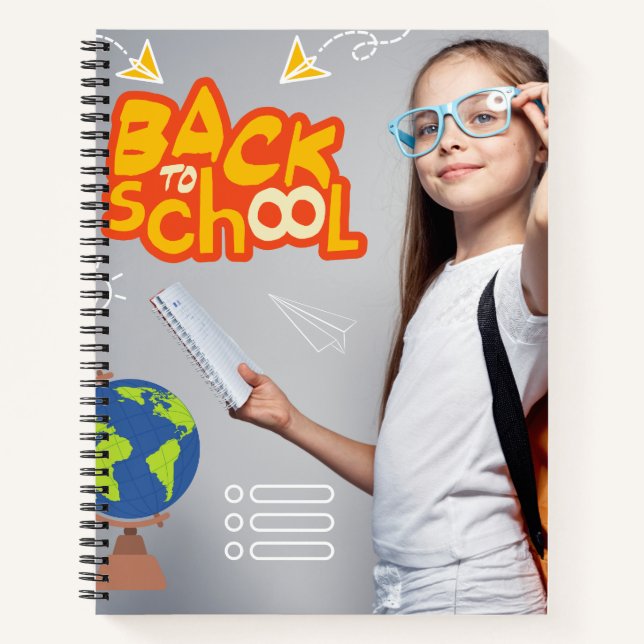 Get Organized with Our Spiral-Bound Notebook  (Front)