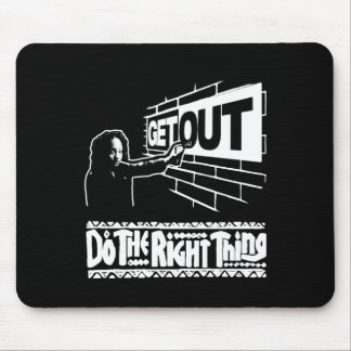 Get Out...267 Sticker Mouse Pad