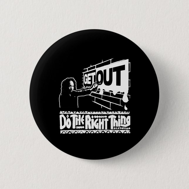 Get Out...273 Sticker  Button (Front)
