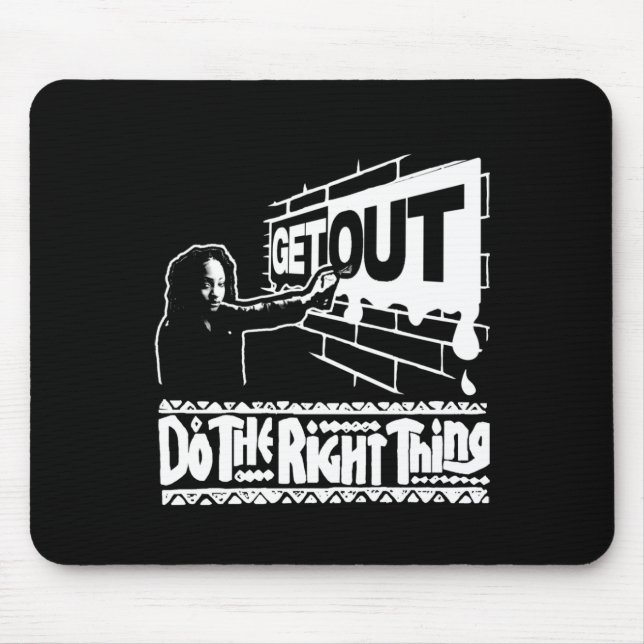 Get Out...273 Sticker  Mouse Pad (Front)