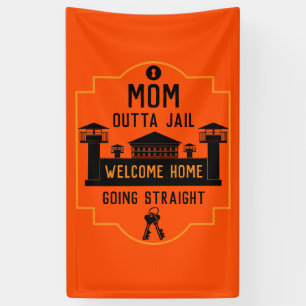Get Out Of Jail Prison Release Gift  Banner