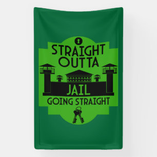 Get Out Of Jail Prison Release Gift  Banner