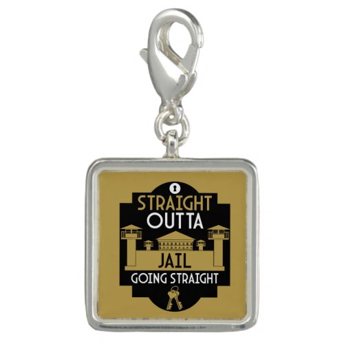 Get Out Of Jail Prison Release Gift  Charm