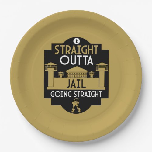 Get Out Of Jail Prison Release Gift  Paper Plates
