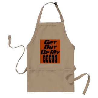 Get Out of my Grill Adult Apron