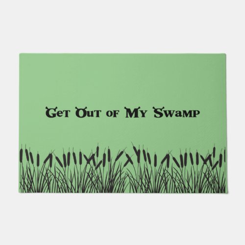 Get Out of My Swamp Doormat